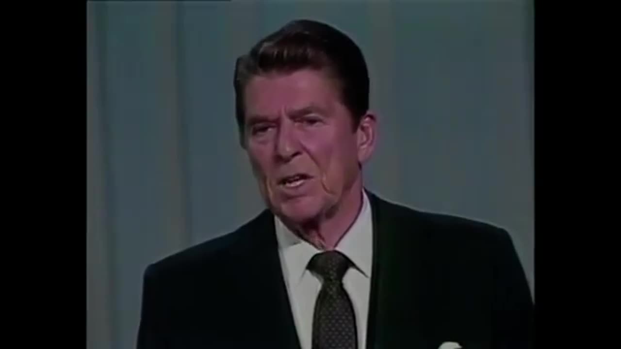 Reagan explains that today's inflation is caused by excessive government spending.