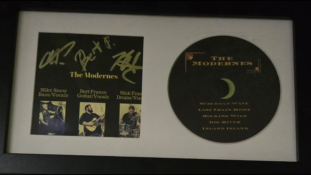 Trent Page and the Modernes (autograph)