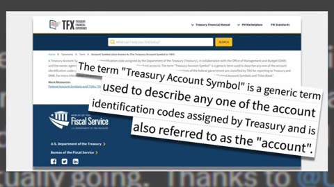 Fact Check: 'Treasury Access Symbol' Did NOT Exist Before DOGE Post -- 'Treasury Account Symbol'