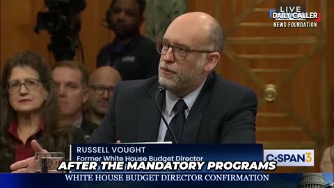 Russell Vought On Reforming Agencies