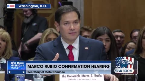 Marco Rubio responds to questions on the US-NATO Alliance