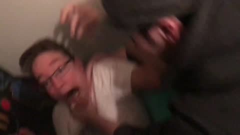 Guy takes away dudes pringles