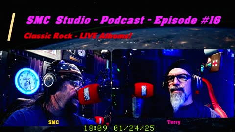 SMC Recording Studio - Podcast Epi#16 - Classic Rock - LIVE Albums