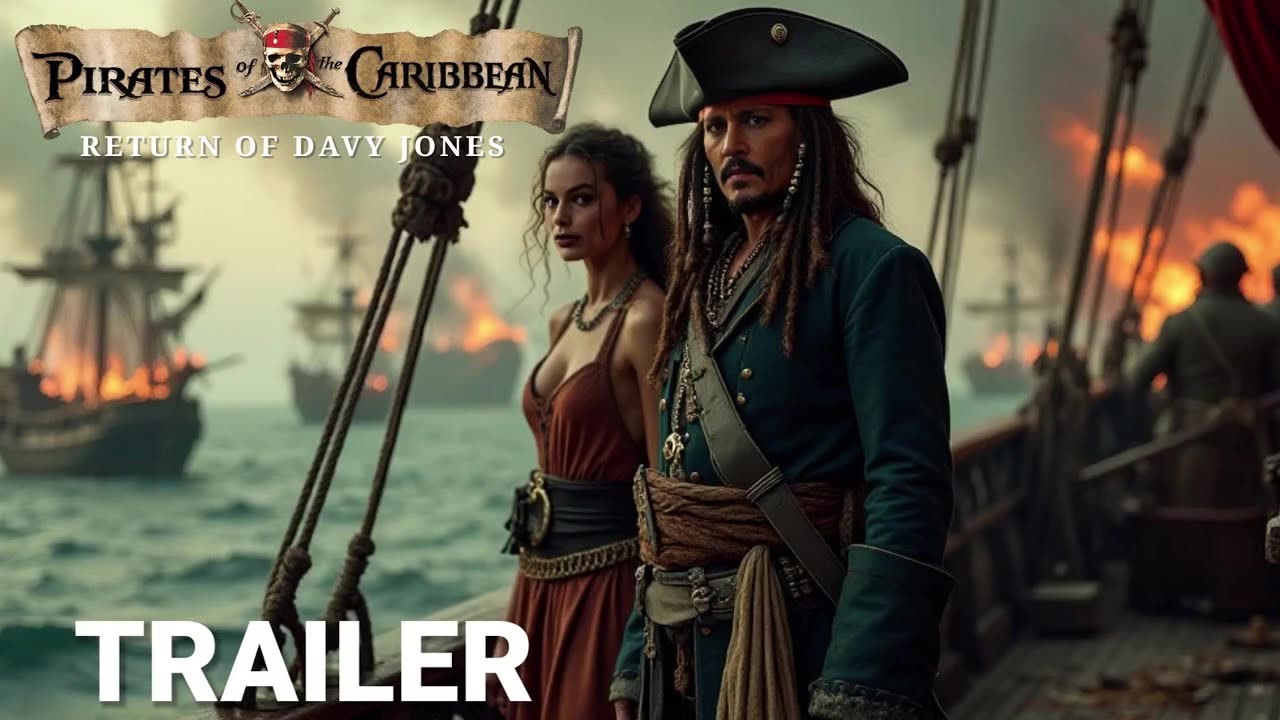 Pirates of the Caribbean 6- Return of Davy Jones - First Trailer (2025)