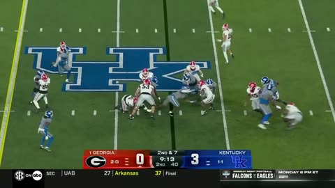 Georgia Offense vs Kentucky Defense (2024)