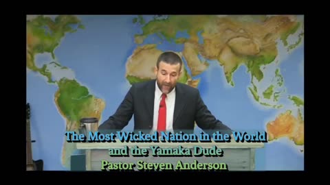The Most Wicked Nation in the World and the Yamaka Dude | Pastor Steven Anderson