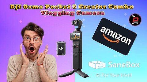 DJI Osmo Pocket 3 Creator Combo – The Ultimate 4K Vlogging Camera