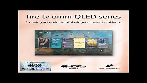 Amazon Fire TV 55" Omni QLED Series 4K UHD smart TV Dolby Review