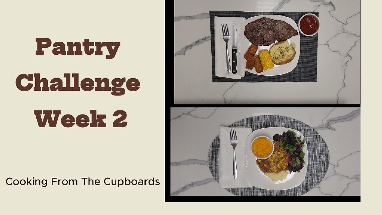 Pantry Challenge Week Two more meals