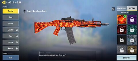 call of duty new weapon CAMO unlock