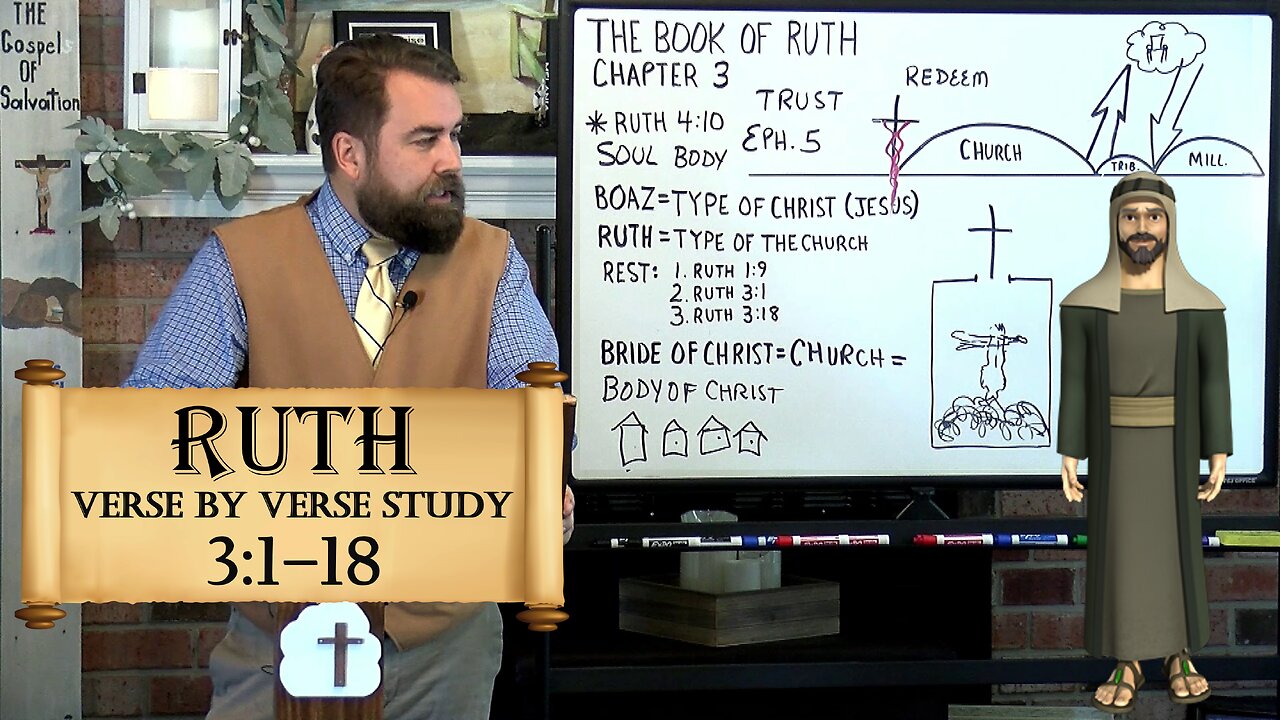 Ruth 3:1 to 18 Boaz is a Type of Christ