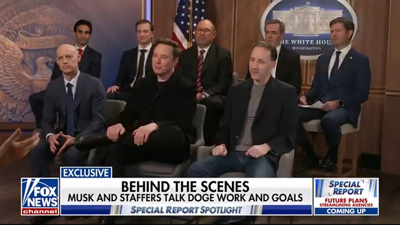 Elon Musk and DOGE team give behind the scenes look at their mission