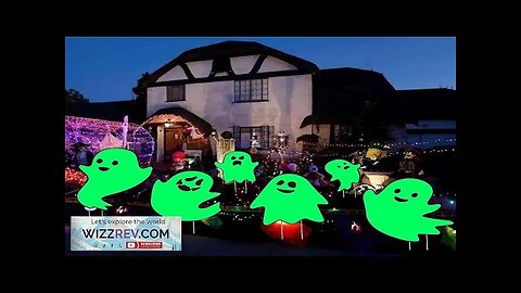 Halloween Decorations Outdoor Yard Signs Glow in The Dark 6Pack Review