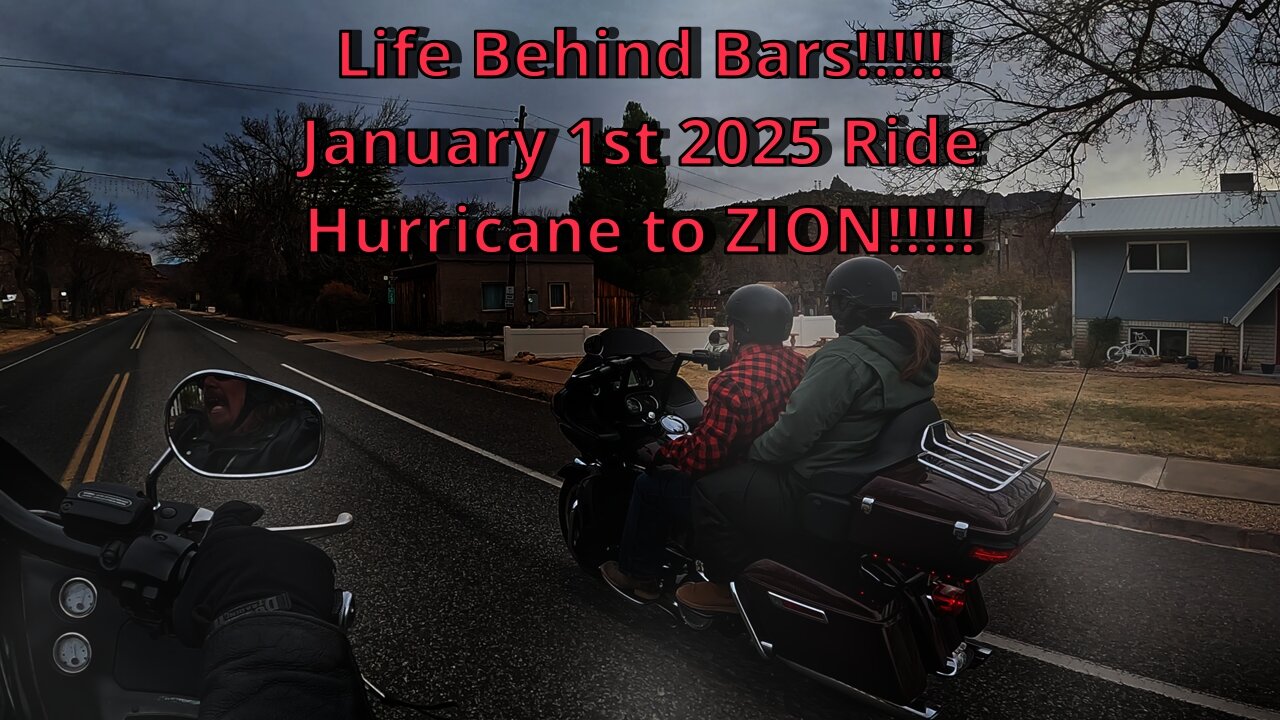 Riding Harleys From Hurricane to Zion!!! Vlog 7