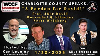 "A Pardon for David!" - CC Speaks Hr. 1 - 1/30/2025 feat. David Moerschel & Attorney Scott Weinberg