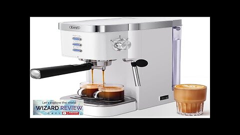 Gevi GECME022-U 1.2 Liters Espresso Machine 20 Bar High Pressure Review