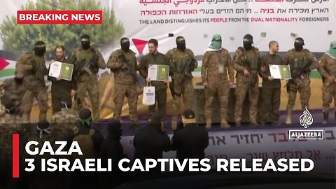 Three Israeli captives freed in Gaza's Nuseirat