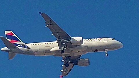 Airbus A320 PR-MYJ coming from Brasília to Fortaleza