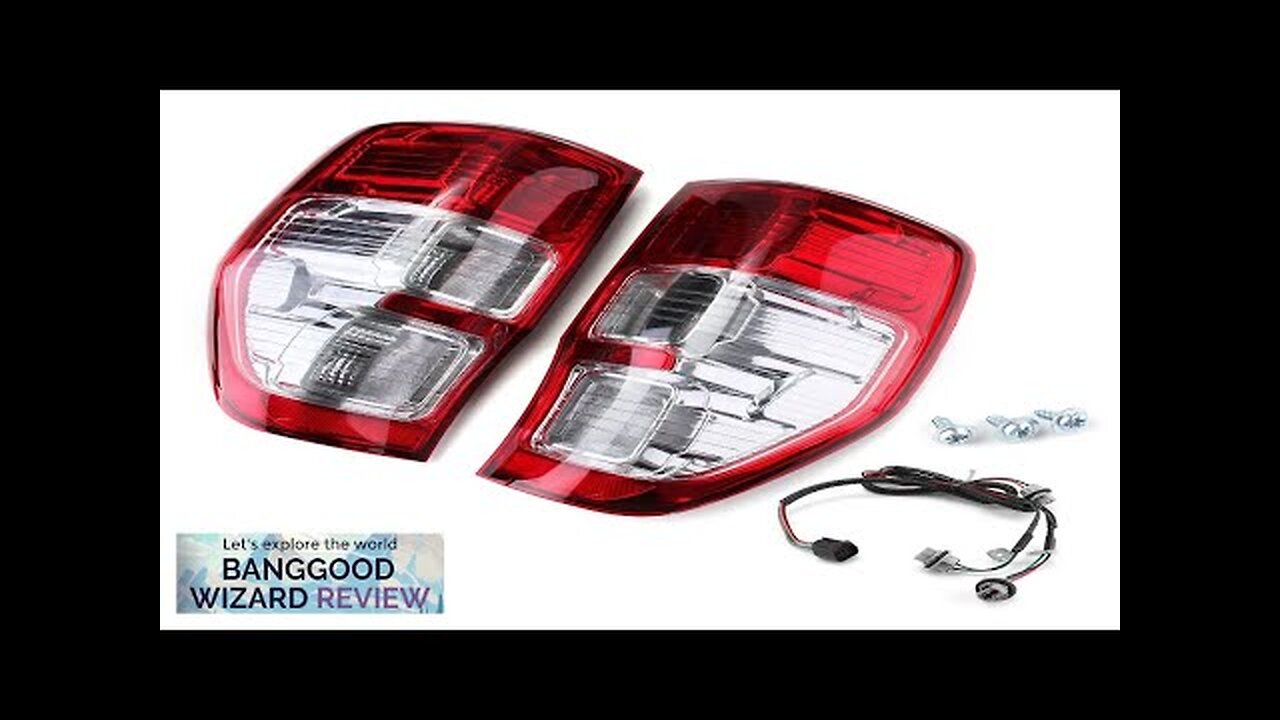 Car Rear Tail Light Assembly Brake Lamp with Wiring Harness for Ford Review