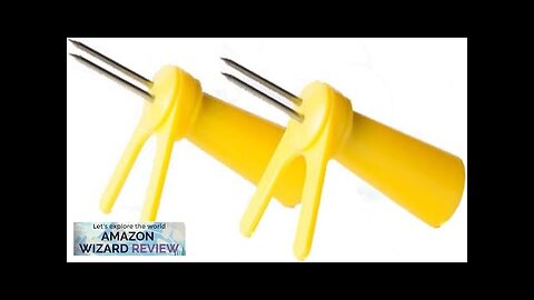 Chef'n Cobstoppers Corn Cob Holders One Size Lemon Review