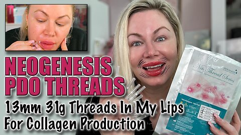 13mm 31g Lip Threads to Build Collagen! Glamderma / Glamcosm Code Jessica10 saves you Money!