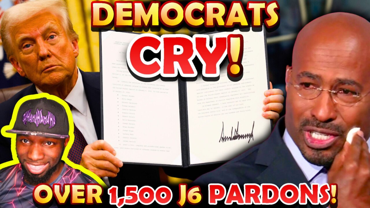 🚨FAKE/LEGACY News Media CRY Over Trump PARDONING More Than 1,500 January 6th POLITICAL PRISONERS!