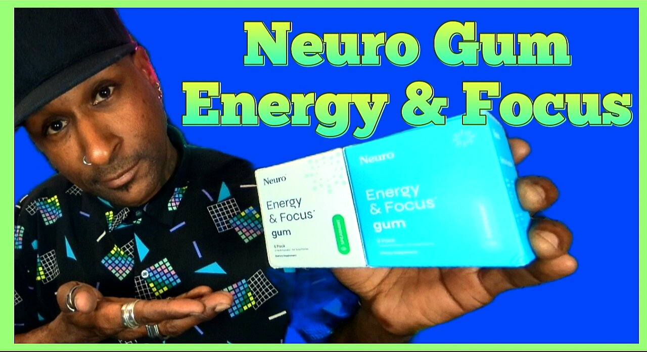 NeuroGum Sugar-Free Energy & Focus! (L-Theanine, B Vitamins)