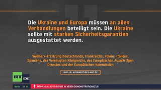 Nach historischem Putin-Trump-Telefonat: Europa will nicht außen vor bleiben