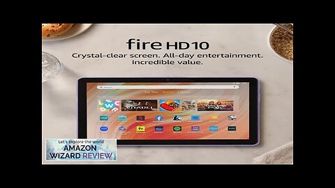 Amazon Fire HD 10 tablet (newest model) built for relaxation 10.1" vibrant Review