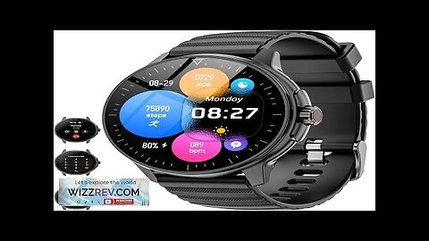 Smart Watch for Men Women Answer/Make Calls 1.39''Touch Screen Fitness Tracker Review