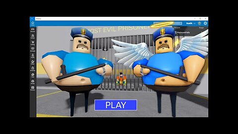 Escaping Jail! Roblox Barry's Prison Run Obby (#Roblox) #obby