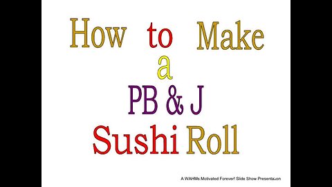 How to Make PB&J Sushi Roll