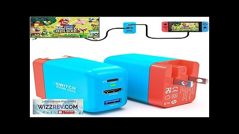 Mirabox Portable Switch Dock Charger for Nintendo Switch 36W TV Docking Review