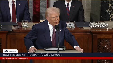 precident trump address joint session of Congress March 4 2025