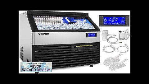 VEVOR Commercial Ice Maker Machine 440LBS/24H ETL Approved Ice Machine Under Counter Review