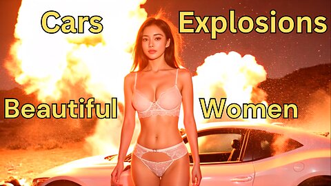 Cars, Explosions and Beautiful Women | Ai Short Film