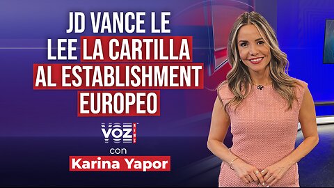 JD Vance le lee la cartilla al establishment europeo