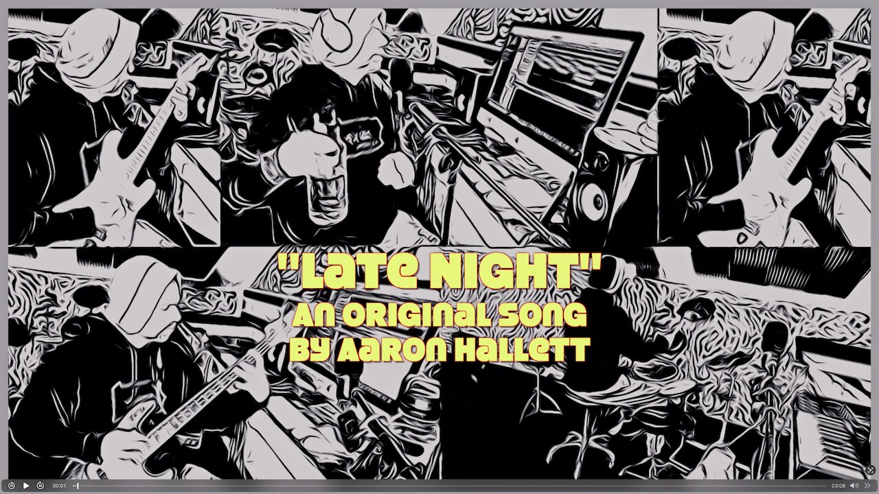 "Late Night" an Original Song by Aaron Hallett
