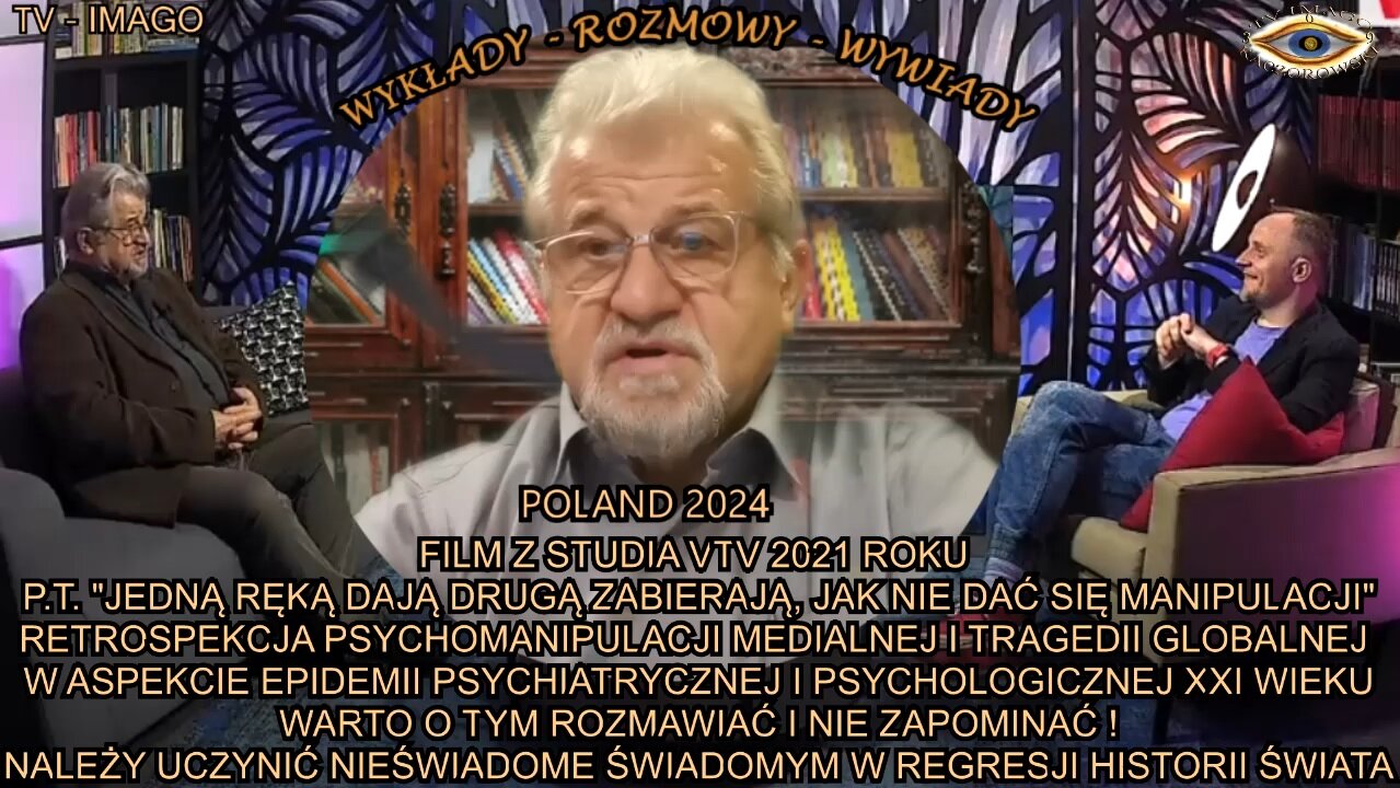 FILM Z STUDIA VTV 2021 ROKU P.T. ''JEDNĄ RĘKA DAJĄ DRUGĄ ZABIERAJĄ, JAK NIE DAĆ SIĘ MANIPULACJI''