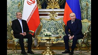 Russian and Iranian presidents meet in Moscow ahead of partnership treaty signing