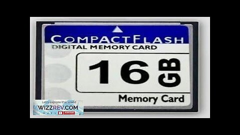 CompactFlash Memory Card 16G CF Card 133X high Speed Camera Memory Card. Review