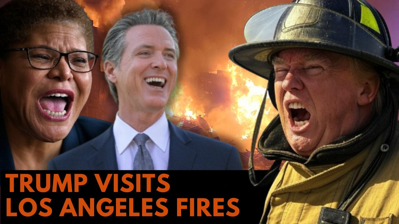 🚨HAPPENING NOW: President Trump ON THE GROUND in LA to tour Fire Damage | Senate votes to confirm Pete Hegseth