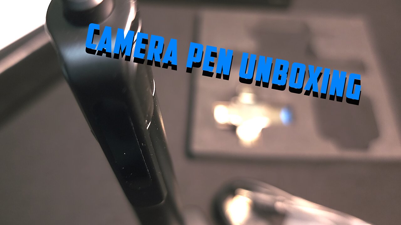 2K/4K Camera Pen Unboxing