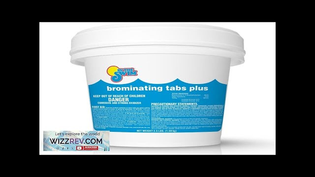 In The Swim 1 Inch Bromine Plus Tablet Sanitizer for Spas Hot Review