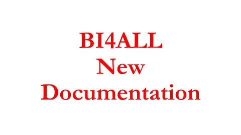 BI4ALL006 - New Documentation Demo