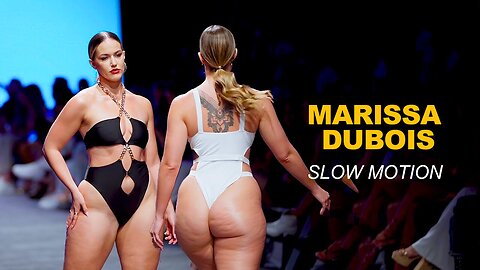 ✅ Marissa Dubois in SLOW MOTION 🔥 Miami Swim Week 2023 Bikini Runway