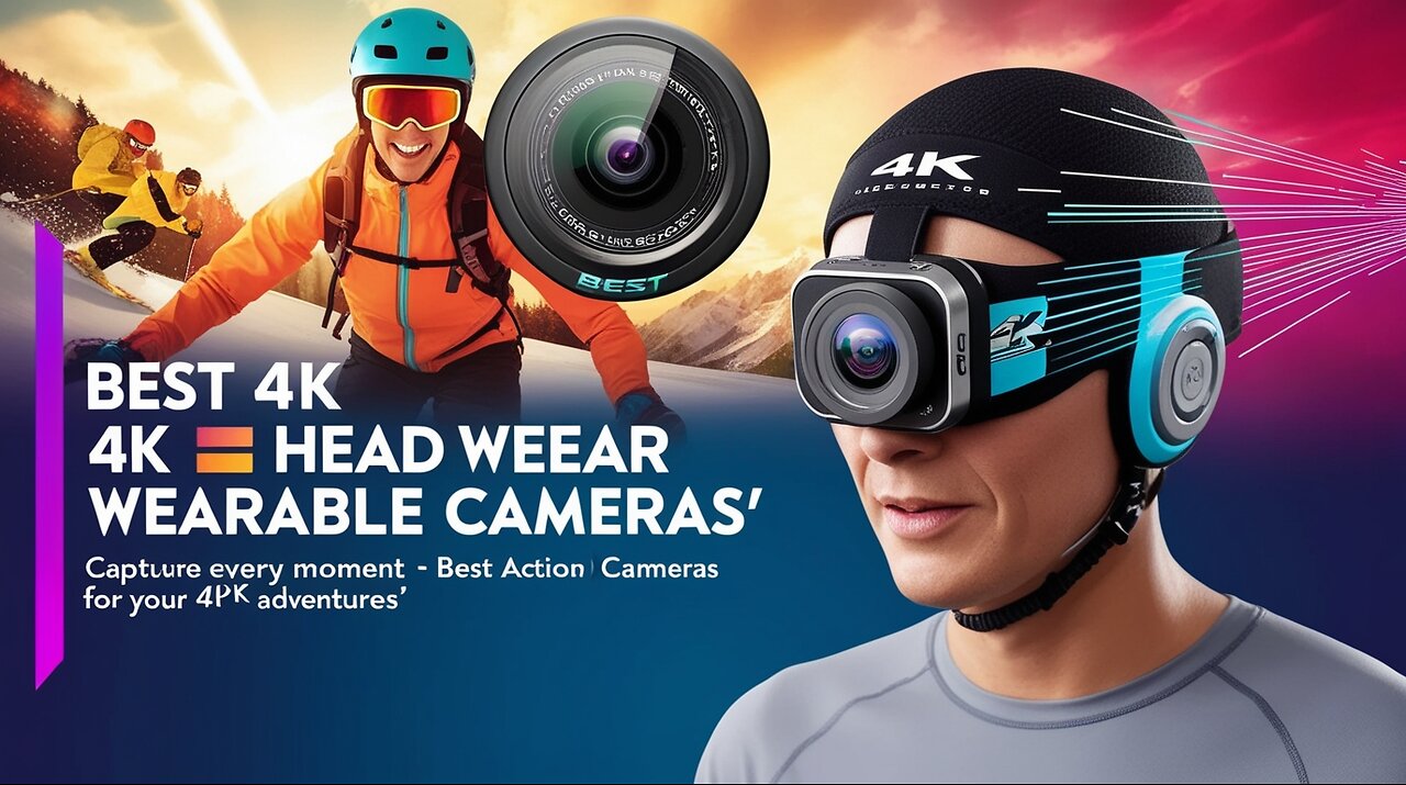 Best 4K Head Wearable Cameras – Review And Buying Guide