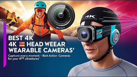 Best 4K Head Wearable Cameras – Review And Buying Guide