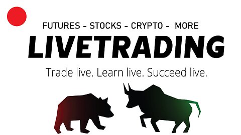 Live Trading! Small Accounts - Futures - Stocks - Crypto