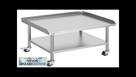 VEVOR Stainless Steel Work Table 30 x 36 x 30 Inch Commercial Review